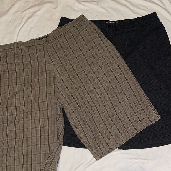 burnside Other - 2 mens plaid shorts